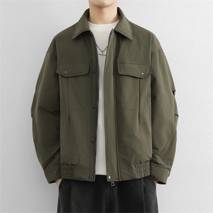 标90绒】翻领羽绒服男秋冬季2025新款短款外套图片