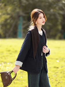 夹棉棉服女保暖舒适休闲2025冬季时尚休闲外套棉衣图片