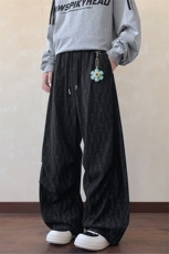 【送挂件】冬季加厚美式长裤保暖肌理感休闲裤5D2020-TP4588，男装休闲裤，电商A102