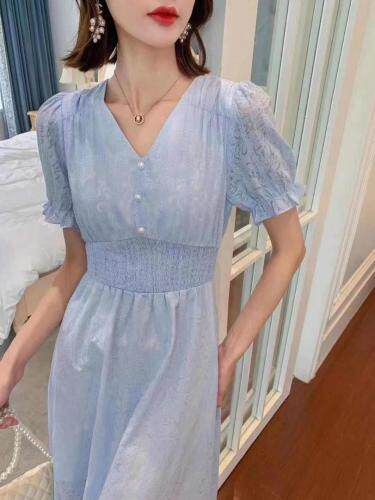 2021年夏季新品韩版连衣裙，女装连衣裙，圣伊敏