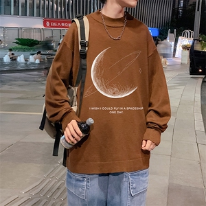 半高领毛衣男士大码针织衫男毛线衣男 M18246-P45 加绒款-P65图片