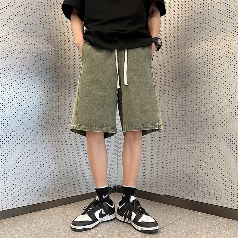 直播品质港风薄款男士五分休闲简单时尚潮流运动短裤XD22905-P40,男装休闲裤,电商A042
