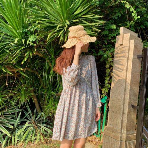 俏皮碎花连衣裙，女装连衣裙，郭郭家