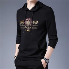 2023新款卫衣男士上衣针织衫长袖T恤P85，男装针织衫/毛衣，电商D223-1