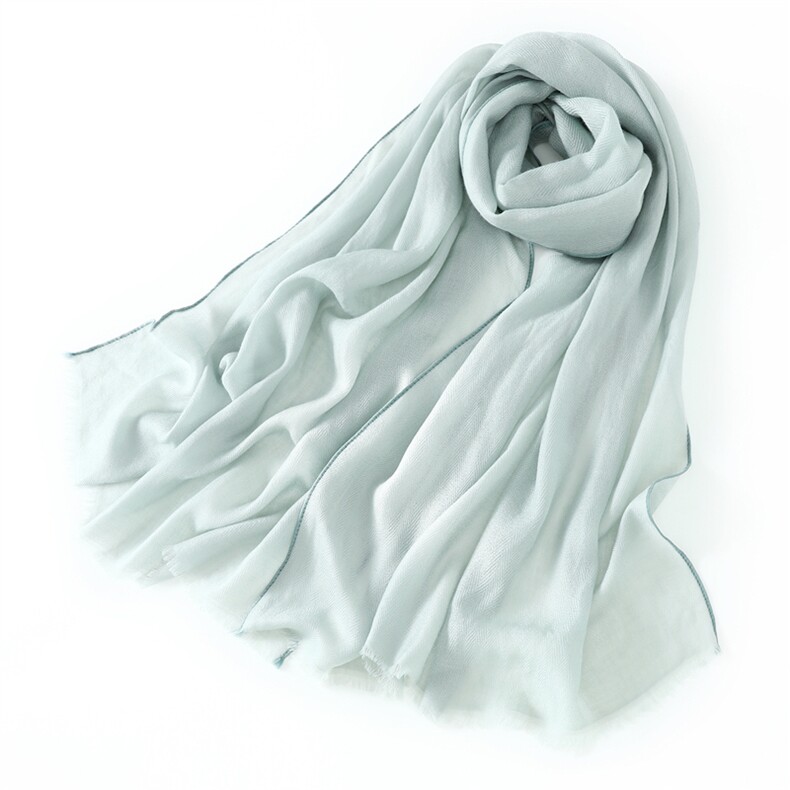 2025年秋季时尚百搭分通勤简约休闲围巾，围巾，星纬羊绒