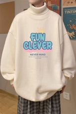 8XL高领毛衣男大码胖子堆堆领打底羊毛衫GM45377-P45加绒款-P65，男装T恤，电商A040