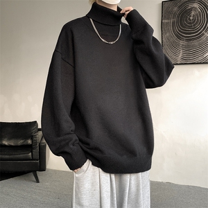 8XL-M 神款搭配！！！特大码高领毛衣男打底衫百搭内搭MY1214P45图片