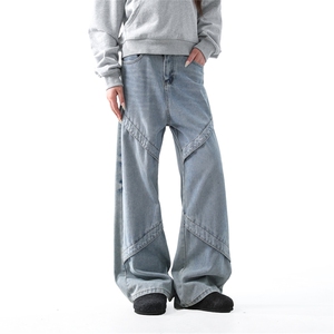 903-AK113-特P65【89】 S-XXL 设计走线牛仔裤！3图片