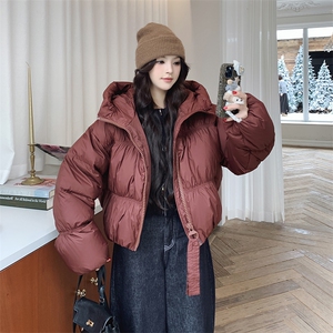 新款大货已出！韩版设计感褶皱羽绒服2c213-8219-P295-K418图片