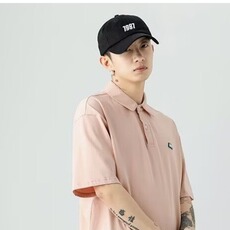 polo衫男款短袖夏季大码痞帅潮流百搭t恤宽松纯色翻领半袖，男装T恤，星座1210-1