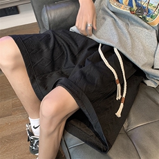 夏肌理感短裤男美式高街运动篮球休闲五分裤子XZ514-2-1529-P38，男装牛仔裤，星座514-2(原B239)