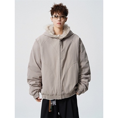 706-LK2218-P108现货冬季男士保暖连帽棉服复古座山雕外套，男装棉衣，星座706