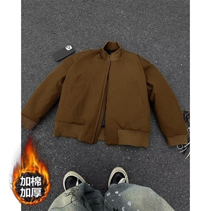 飞行夹克棉服男款冬季棉袄痞帅立领棉衣外套夹棉加厚 JK620-P72图片