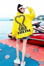 2021年时尚气质百搭夏季防晒潮流显瘦拉链长袖外套，女装防晒衣，艾尚靓装