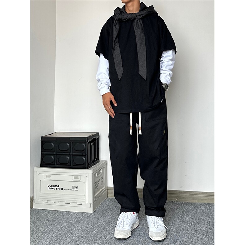 港风抖音品质大码休闲裤工装裤长裤直筒裤A014-DY2173-P55控78,男装工装外套,电商A014