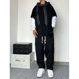 港风 抖音品质大码休闲裤工装裤长裤直筒裤A014-DY2173-P55控78图片