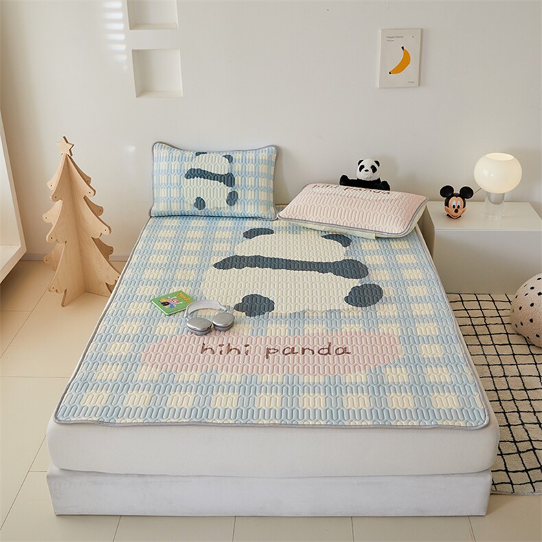 新款A类锦氨加厚乳胶凉席，凉席，一起卖家纺