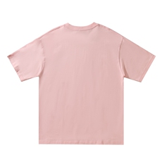 xcy-672#260克性价比超高2025夏季港风男女短袖T恤圆领情侣装，男装T恤，电商A109