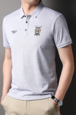 BSS478男士2023年夏季新款百搭T恤男短袖商务休闲体恤男装P44，男装T恤，电商B360