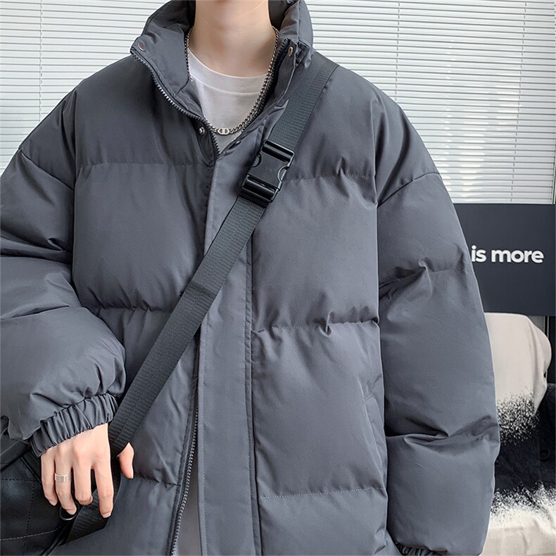 现货抖音得物可供视频冬季三防加厚羽绒棉衣外套面包棉服AM999,男装棉衣,电商A443