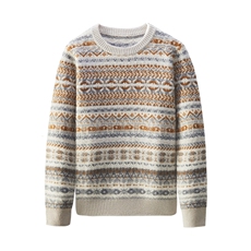 秋冬2025时尚的通勤简约休闲羊绒儿童套衫，童装儿童羊绒衫，江帆羊绒