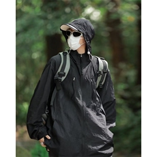 夏季防晒服户外运动透气情侣连帽情侣防晒衣皮肤衣男Y139，男装防晒衣，星座1116A-1（原606A）