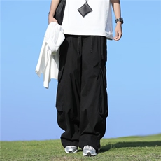 夏季多口袋工装长裤男日系复古户外速干百搭休闲裤KQ111，男装休闲裤，星座1116A-1（原606A）