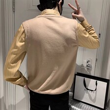 男春季新款卫衣假两件WQ111P50，男装卫衣，星座1116-2
