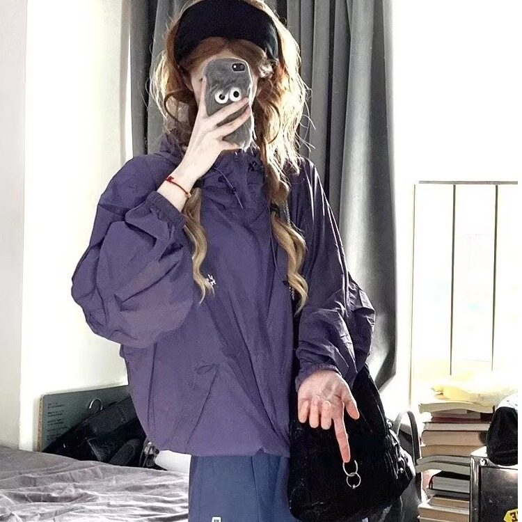 新款夏天好看防晒衣外套女夏季2025透气户外山系运动冲锋衣防晒服图片