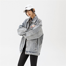2025春模特牛仔水洗外套--3805，男装夹克，电商S012（CATTEE）
