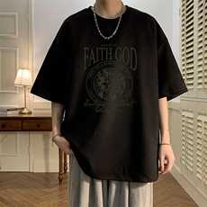 麂皮绒短袖t恤男大码半袖男酒店风JD82388-P25，男装T恤，电商A040