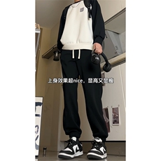 2026春款华棉运动裤束脚卫裤M-4XLK823-1特P43控68，男装休闲裤，电商A309