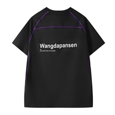 网图户外机能运动速干透气短袖夏季凉感男女情侣款T恤骑行服特P25，男装T恤，电商C306-1