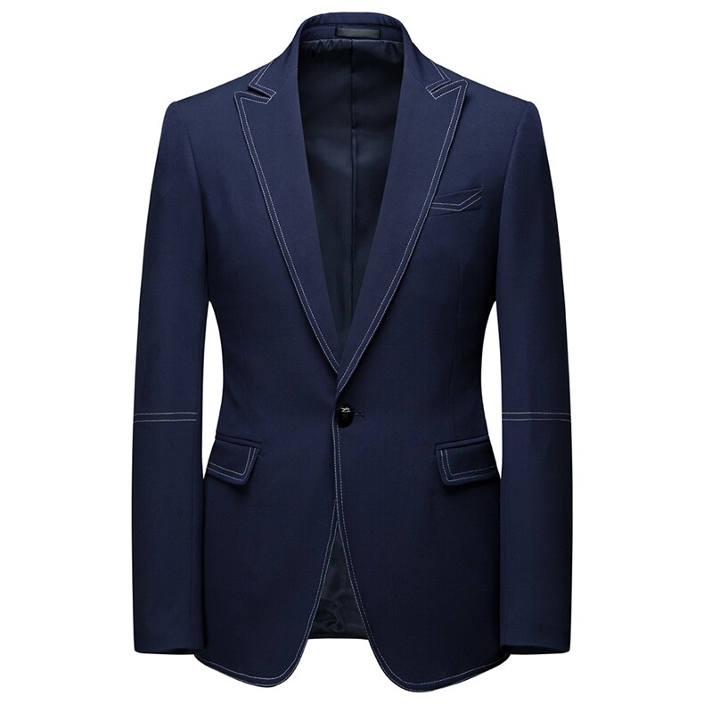 精品19新款欧美休闲西服2件套新郎伴郎婚礼两粒扣XF123P185,男装西服套装,星座1812