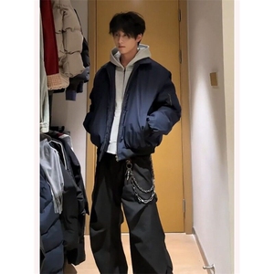 MA1飞行员夹克外套男春秋bomber棉服美式高街cleanfit翻领棒球服图片