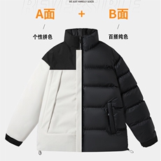 MY888P135自家图新款双面穿防水重工棉衣大货，男装棉衣，星座218-1（原230）
