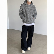 小香风套头卫衣男女ins潮流休闲百搭连帽卫衫宽松上衣WY03-P65，男装卫衣，电商B327