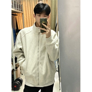 【有货】8154CC-特P73 立领重磅开衫卫衣男女运动夹克外套图片