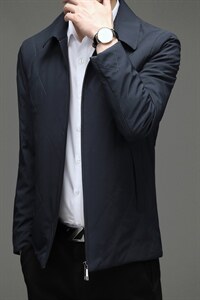 中年男新款冬季加厚夹克休闲爸爸冬装保暖外套棉衣ZL61966-P165，男装棉衣，电商B212（原钱塘6029）
