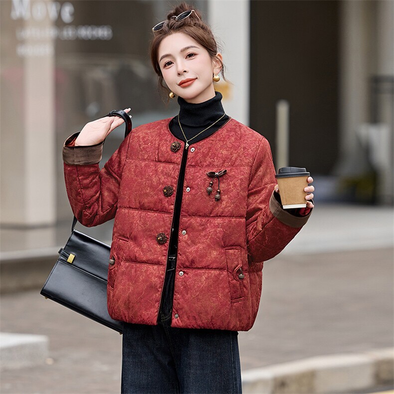 （现货）新款欣贝拉2025年冬季guo风羊毛填充大衣休闲气质款,女装毛呢外套,欣贝拉