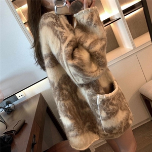 现货   秋冬新款绳索大开衫图片