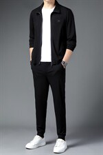 CAG301钱塘2020-2中青年男士时尚休闲简约长袖套装数据好P97，男装休闲套装，钱塘207-2