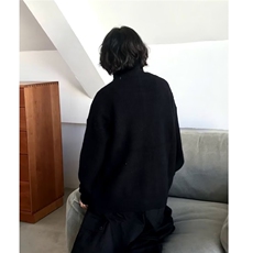 开衫毛衣男女秋冬美式慵懒休闲宽松情侣针织衫FMY23，男装针织衫/毛衣，星座208-5