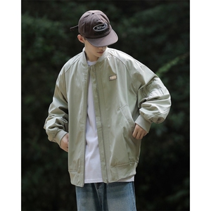 Wt852-P62日系复古防水夹克棒球服图片
