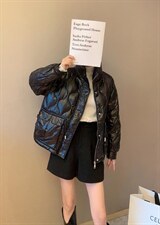 三色三码新面料羽绒服，女装羽绒服，魅影菲怡