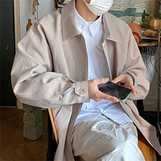816B-JK107-P105春季韩版男士短款翻领宽松夹克休闲拉链外套韩，男装夹克，星座816B