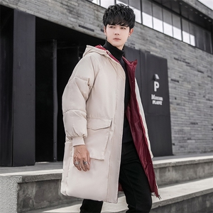 冬季中长款棉衣男加厚连帽大口袋休闲棉服潮棉袄A266-WMY2112-P85图片