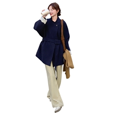 韩系高级感毛呢外套女冬季2025新款巨好看洋气百搭小个子显瘦大衣，女装毛呢外套，2C159