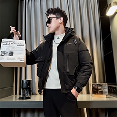 秋冬季新款男装棉衣保暖时尚连帽棉袄社会小伙袄子MY8116-P158，男装棉衣，电商D327