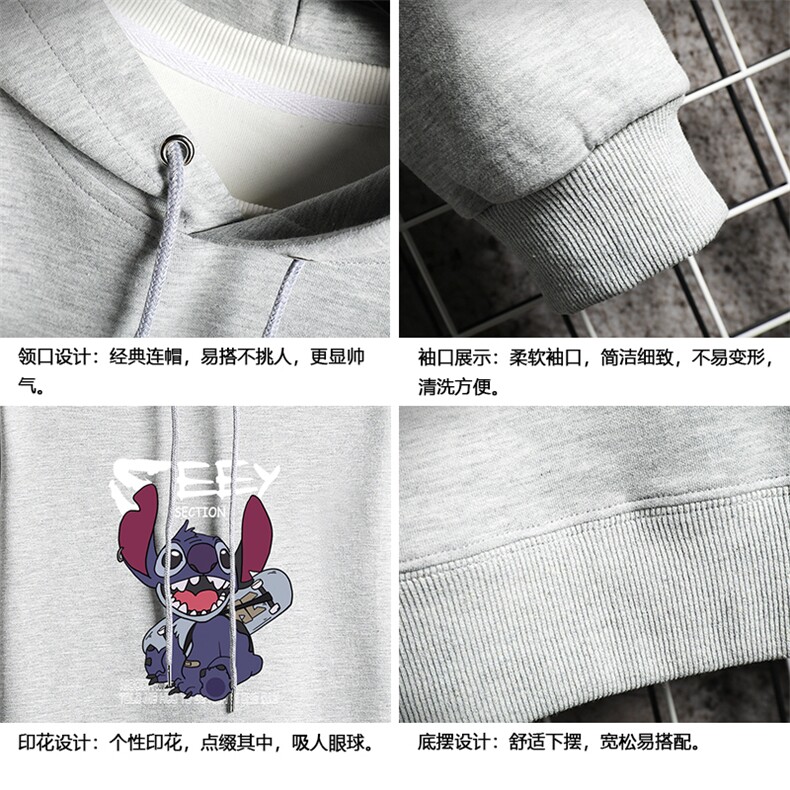 WY2038-P40纯棉连帽卫衣男大码运动帽衫宽松薄外套网格挂拍,男装卫衣,电商A040A